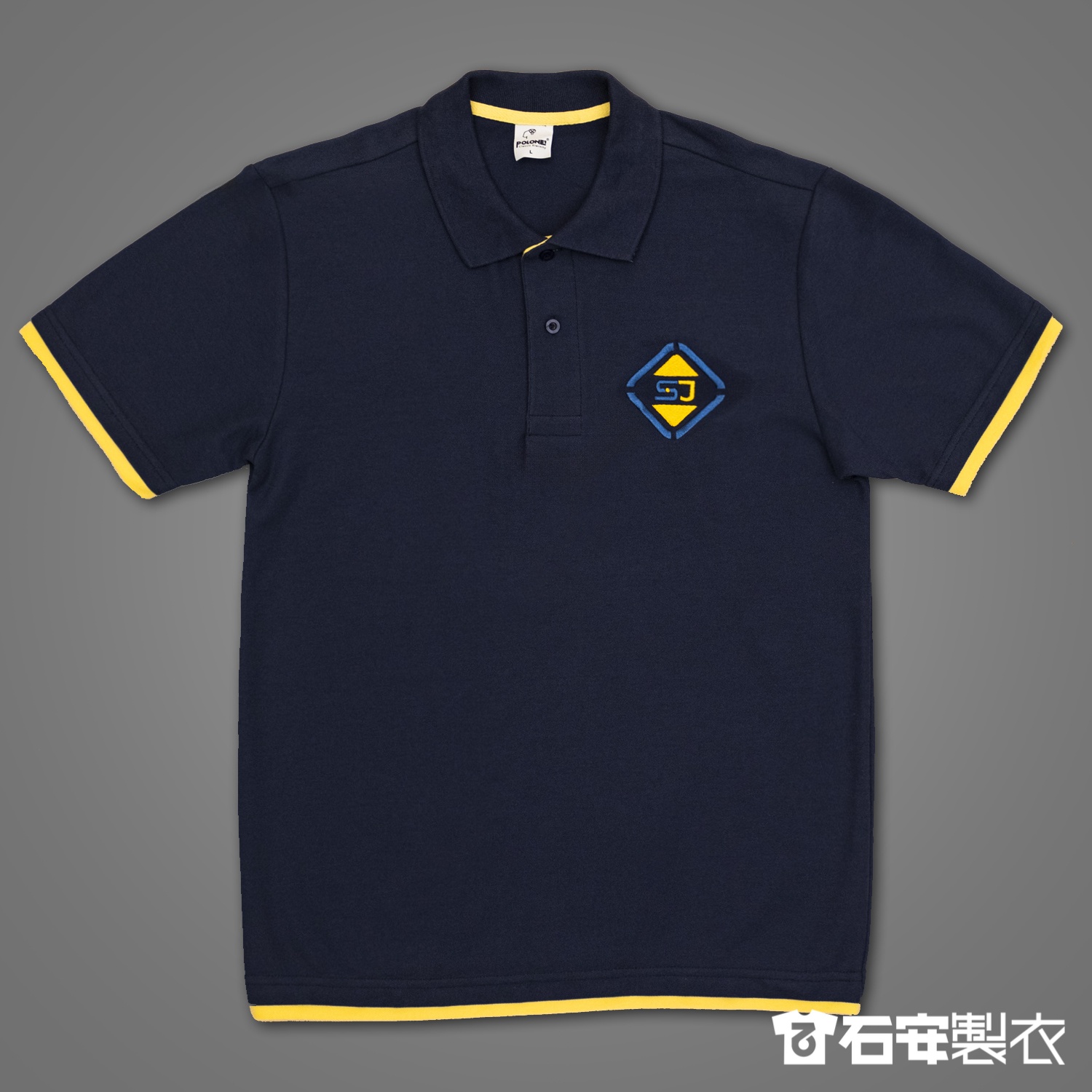 【客製】公司工作制服訂做電繡LOGO2