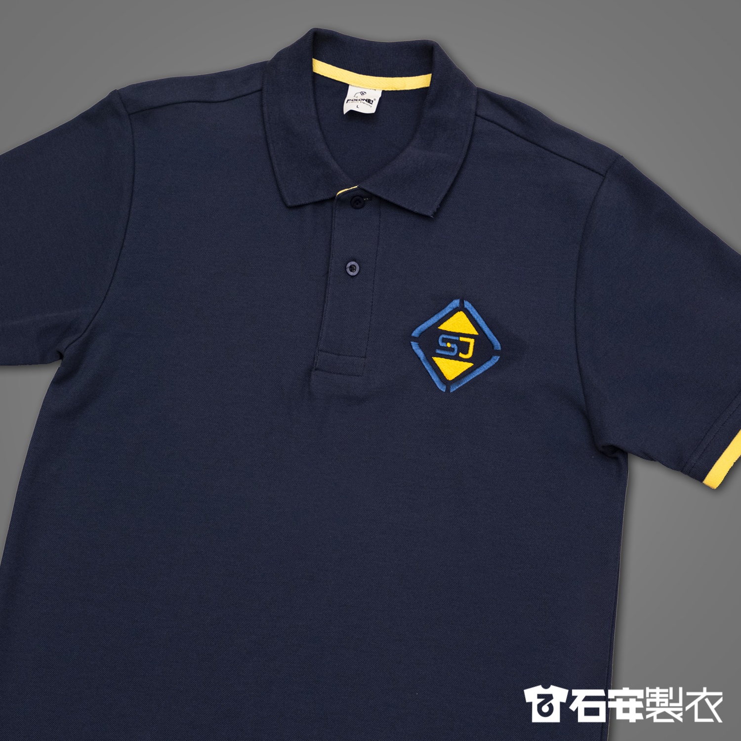 【客製】公司工作制服訂做電繡LOGO6