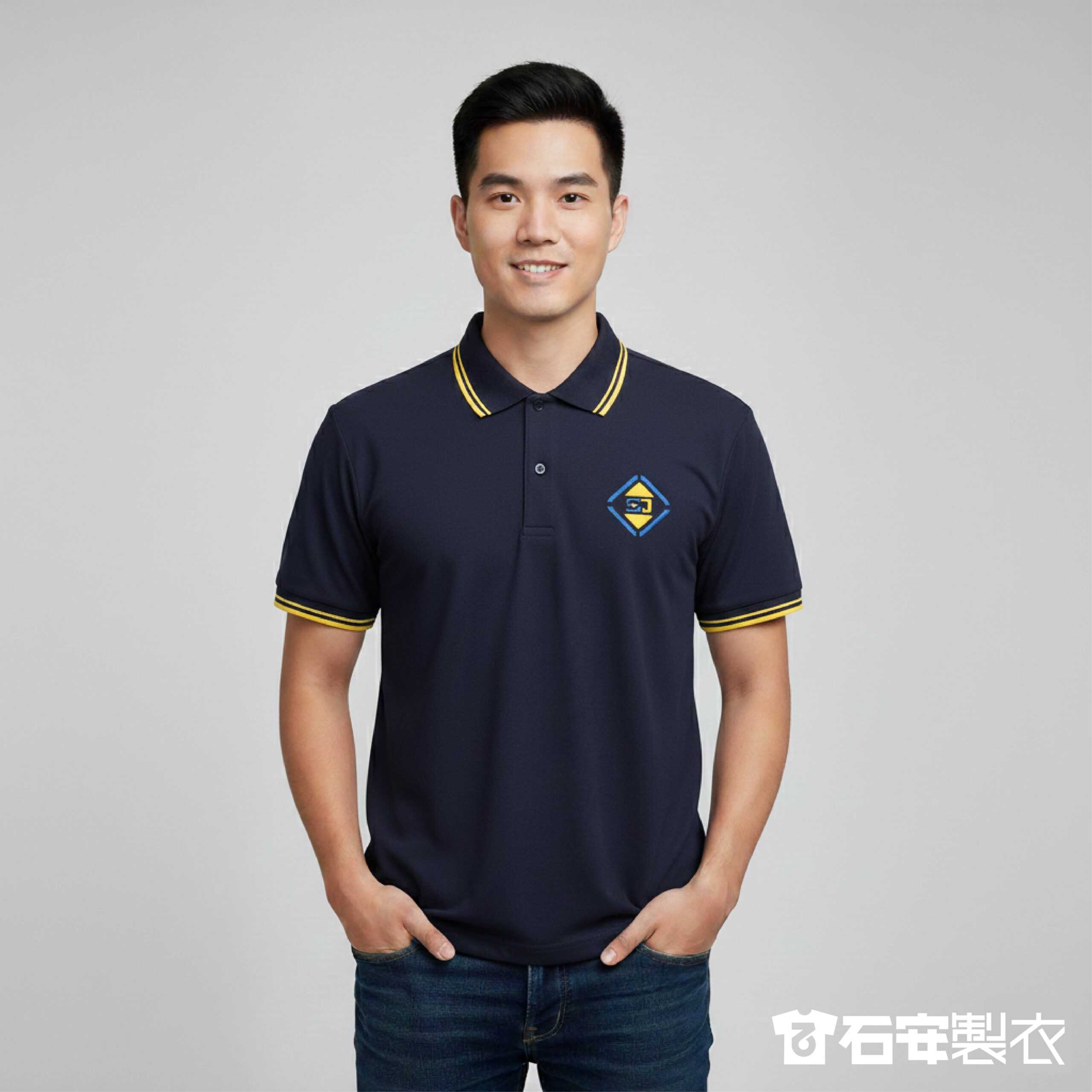【客製】公司工作制服訂做電繡LOGO9 scaled